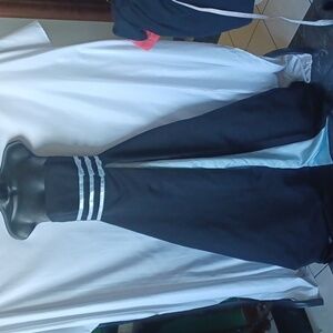 Urban Girl Nites Formal dress, black & blue, sz 3/4